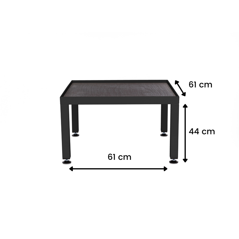 Wasmachine verhoger - Enkel - Zwart - XL