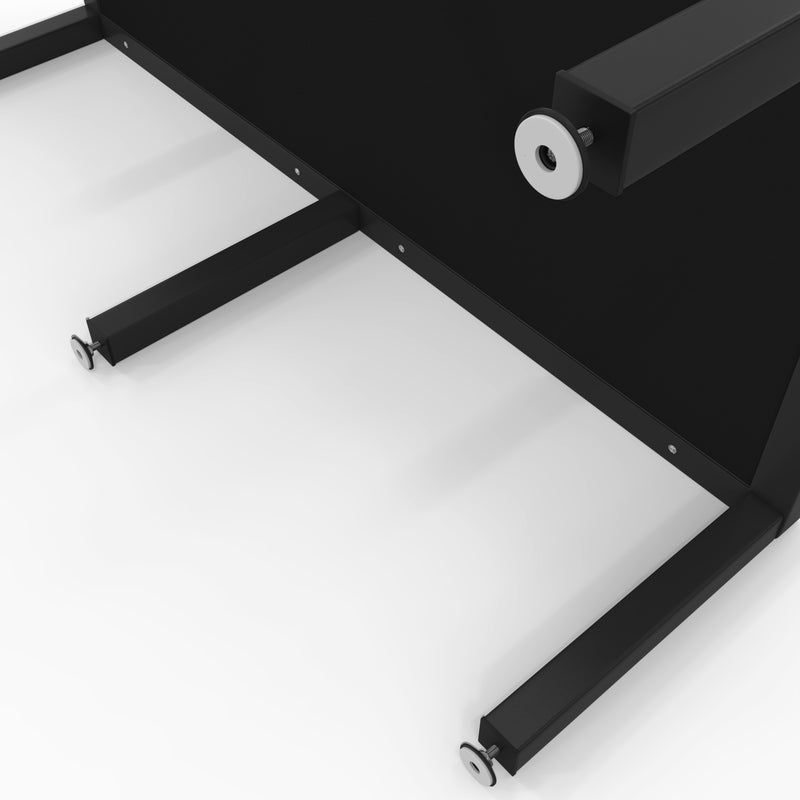 WassiStand Wasmachine Verhoger met Grip – Wasmachine Kast en Ombouw – Verhoging voor Wasmachine, Vaatwasser, Koelkast, Vriezer en Droger – Witgoed Verhoger - Met 6 Dempers – Poedercoating– Maximaal 750 kg – 122x61x34cm